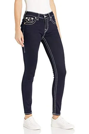True Religion Damen Jennie Curvy Skinny Jeans, , 27W