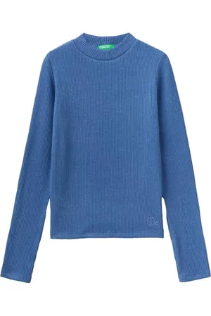 Benetton Mädchen T-Shirt M/L 31F5C10F7 Kurzarm Shirt,