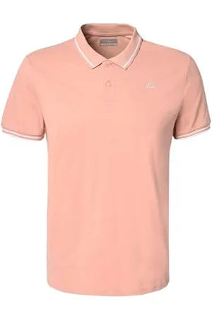 Kappa Herren Ezio Corporate Man T-Shirt, rosa/weiß, L