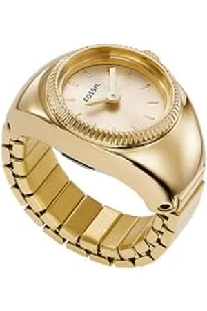 Fossil Damen Analog Quarz Uhr mit Edelstahl Armband ES5246