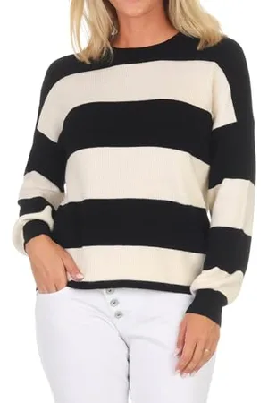ONLY ONLATIA L/S Stripe Pullover KNT NOOS