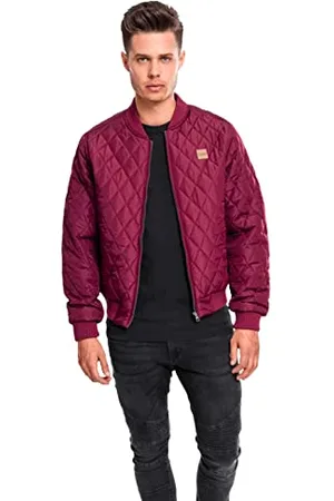 Urban classics Herren Diamond Quilt Nylon Jacket Jacke, , M EU