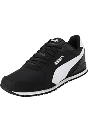 PUMA Unisex ST Runner v3 NL Sneaker, Black- White, 42 EU