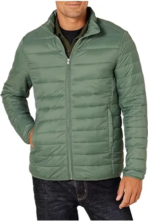 Amazon Herren Verstaubare, Leichte, Wasserabweisende Pufferjacke (Erhältlich In Big & Tall), , XXL