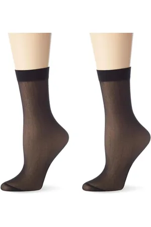 Nur Die Damen Matt Fein Socken 611125, 30 DEN, Gr. One size, Braun ( 94)
