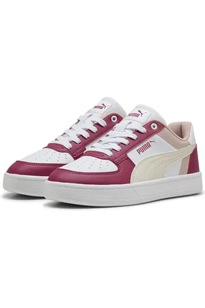 PUMA CAVEN 2.0 Block JR Sneaker, Port-Alpine Snow White, 38.5 EU