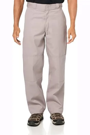 Dickies Herren Sporthose Streetwear Male Pants Double-Knee Work grau (Silver Grey) 32/32