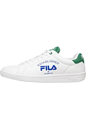 Fila Herren Crosscourt 2 NT Logo Sneaker, Lapis Blue-Verdant Green, 43 EU