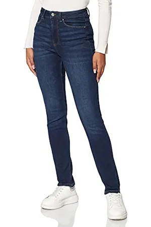 Pieces® Damen Pclili Slim Hw Db Noos Bc, , XS