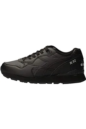 Diadora N.92 L, Unisex-Sneakers – Erwachsener, Nero/Nero (C0200), 44 EU
