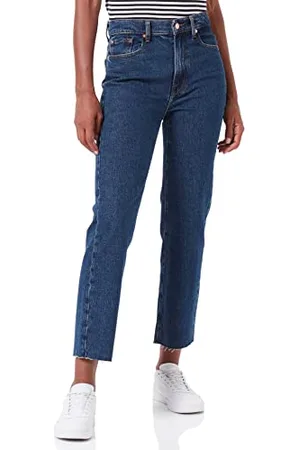 7 for all Mankind Damen Logan Stovepipe Undercover With Raw Cut Jeans, , 25W / 25L EU