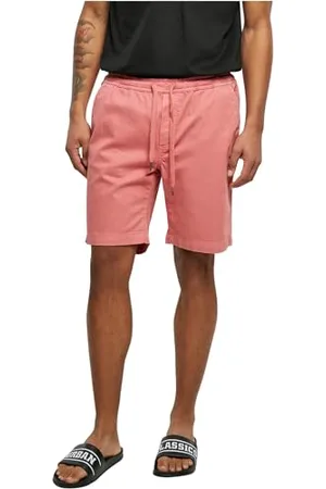 Urban classics Herren Shorts Stretch Twill Joggshorts, Chino Joggshorts für Männer, Regular Fit, Baumwolle, , L