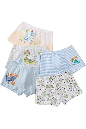 CM-Kid Boxershorts Baby Jungen Unterhosen Kinder Unterwäsche Baumwolle 5er Pack 12-14 Jahre Gr.152-158