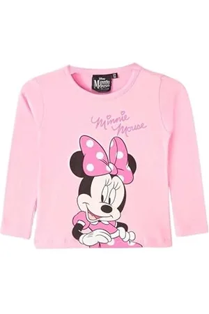 Disney Mädchen MIN23-2893 S2-6A t Shirt Damen,