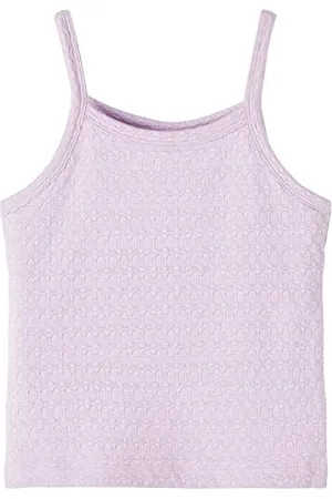 NAME IT Mädchen Nkfhelonny Short Singlet Langarmshirt, , EU 134-140