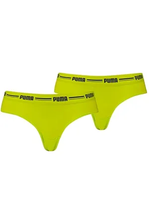 PUMA Damen Brazilian Unterwäsche, , XL (2er Pack)