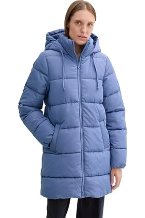 TOM TAILOR Damen Puffer Parka mit Kapuze, , XXL