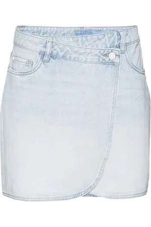 VERO MODA Vmbetty Mr Short Wrap Denim Skirt Gu3207