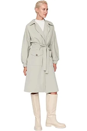 Trendyol Trenchcoat - Dunkelblau - Zweireihig