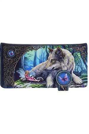 Nemesis Now Lisa Parker Fairy Stories Geldbörse mit Prägung, 18,5 cm, PU, , Lisa Parker Merchandise, 3D-Effekt, große Fächer für Bargeld und Karten