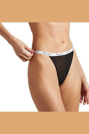Pepe Jeans Damen Dot 3P Bikini Style Underwear, , L