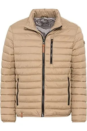 Camel Active Herren Jacke Leichte Steppjacke Ohne Kapuze, Wood, 30