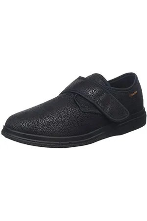Fischer Fischer Ortho, Unisex Niedrige Hausschuhe, Schwarz (schwarz 222), 42 EU (7.5 UK)