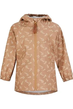 Sterntaler Regenjacke ungefüttert Drachen - Kinder Regenjacke wasserdicht - Jungen Jacke mit verschweißten Nähten, Kapuze und reflektierendem Detail - robuste Regenbekleidung - , Größe 98