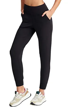 LOS OJOS Jogginghose Damen - Jogger für Frauen - Sweatpants mit hoher Taille und Taschen, , XS