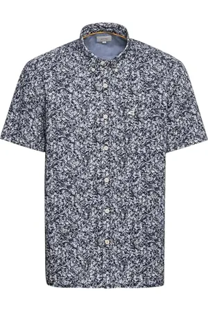 Camel Active Herren Kurzarmhemd aus Reiner Baumwolle Menswear-M