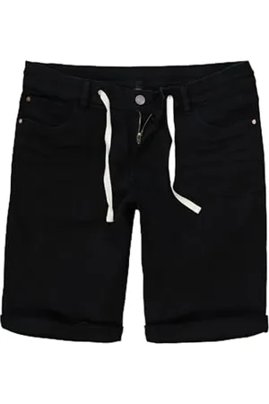 JP 1880 Herren große Größen Übergrößen Menswear L-8XL Bermuda, FLEXNAMIC®, Regular Fit, bis Gr. 70/35 Black 66 708366100-66