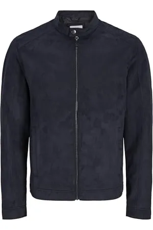 JACK & JONES Herren Kunstwildlederjacke 12261197, ,L