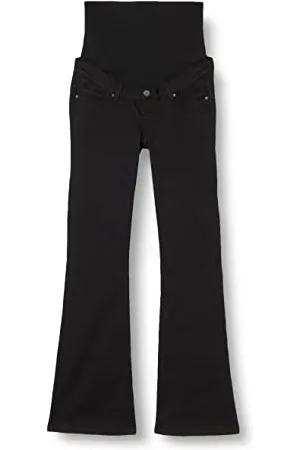 Noppies Maternity Damen Fenne Over The Belly Flared Jeans, Black-P090, 32