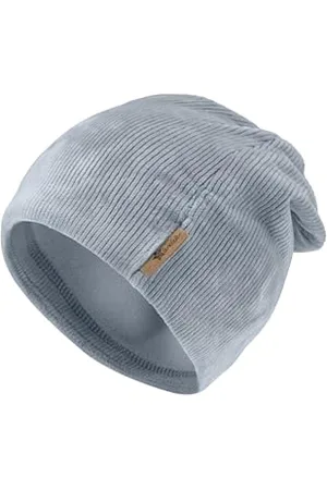 Sterntaler Unisex Beanie Cord Optik ohne, Blau, 45