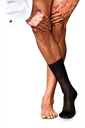 Falke Herren Socken No. 9 M So Pure Fil d´Écosse Baumwolle einfarbig 1 Paar, , 45-46