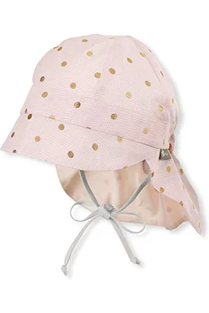 Sterntaler Baby-Mädchen Schirmmütze mit Nackenschutz Mütze, , XX-Large (Herstellergröße: 43)