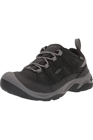 Keen Herren Circadia Waterproof Wanderschuh, Black/Steel Grey, 39.5 EU
