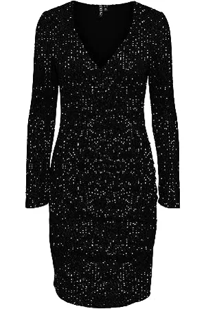 Pieces® PCDELPHIA LS New WRAP Dress