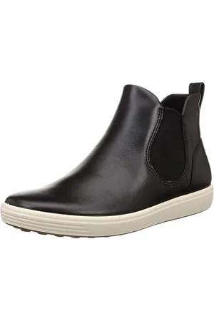 Ecco Damen Soft 7 Chelsea Boot, Black, 40 EU