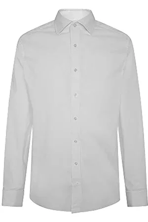 Hackett Herren Stretch Pop Dc Shirt, , 16.5