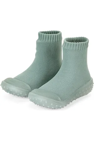 Sterntaler Adventure -Socks uni - Unisex Kindersocken mit transparenter profilierter Gummisohle - Adventure Socks einfarbig - , 27-28 EU