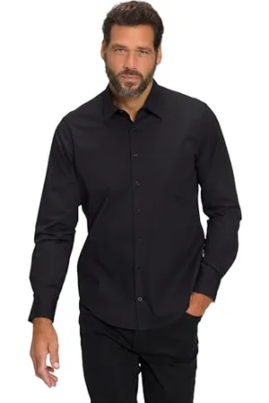 JP 1880 Herren große Größen Übergrößen Menswear L-8XL Hemd, FLEXNAMIC®, Kentkragen, Modern Basic Fit, bis 7 XL L 808727100-L
