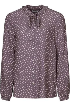 Seidensticker Damen Regular Fit Langarm Bluse, , 42