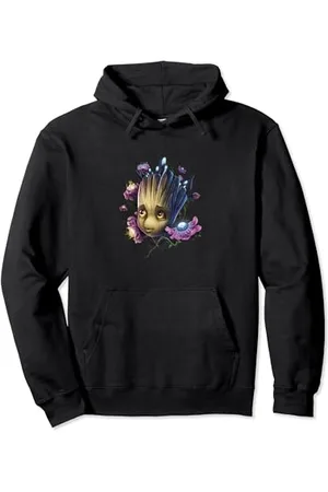 Marvel Guardians Of The Galaxy Groot Flowers Pullover Hoodie