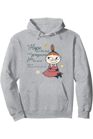 Moomin Hope Tales From valley Little My Zitat Pullover Hoodie