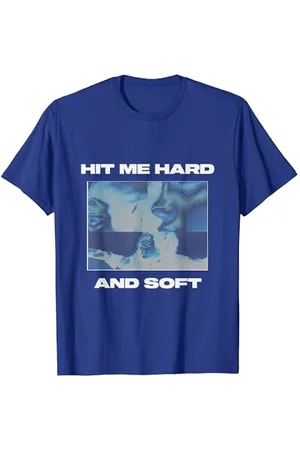 Billie Eilish Hit Me Hard and Soft Inverted Blue T-Shirt