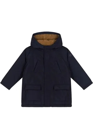 Petit Bateau A0B02 Langärmliger Parka Jungen 4 Jahre