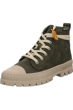 Dockers Damen 52KC203 Sneaker, Oliv/Natur, 36 EU