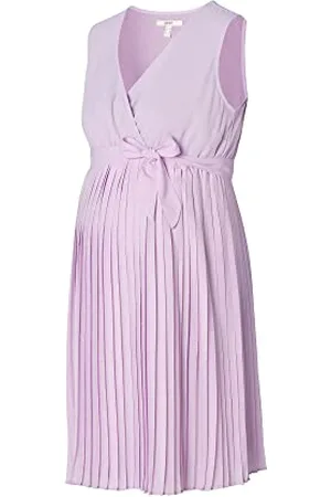ESPRIT Damen Dress Woven Sleeveless Kleid, Pale Purple-506, 64