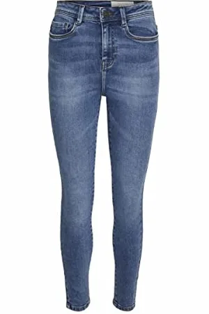 Noisy May Damen NMAGNES SUPER HW Skinny VI097LB BG Jeans, , 26/32
